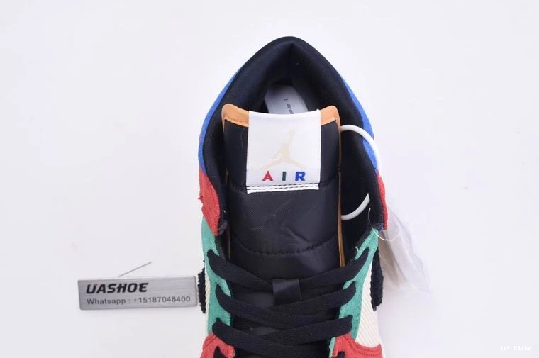 Mid  1 Blue Jordan the Fearless CU2805-100 Great SE 1031